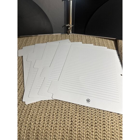 U Brands 1" Binder Set Modern Camo w/ 5 Tab Dividers Set School Work - Picture 6 of 7